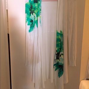 Long spring/summer cardigan